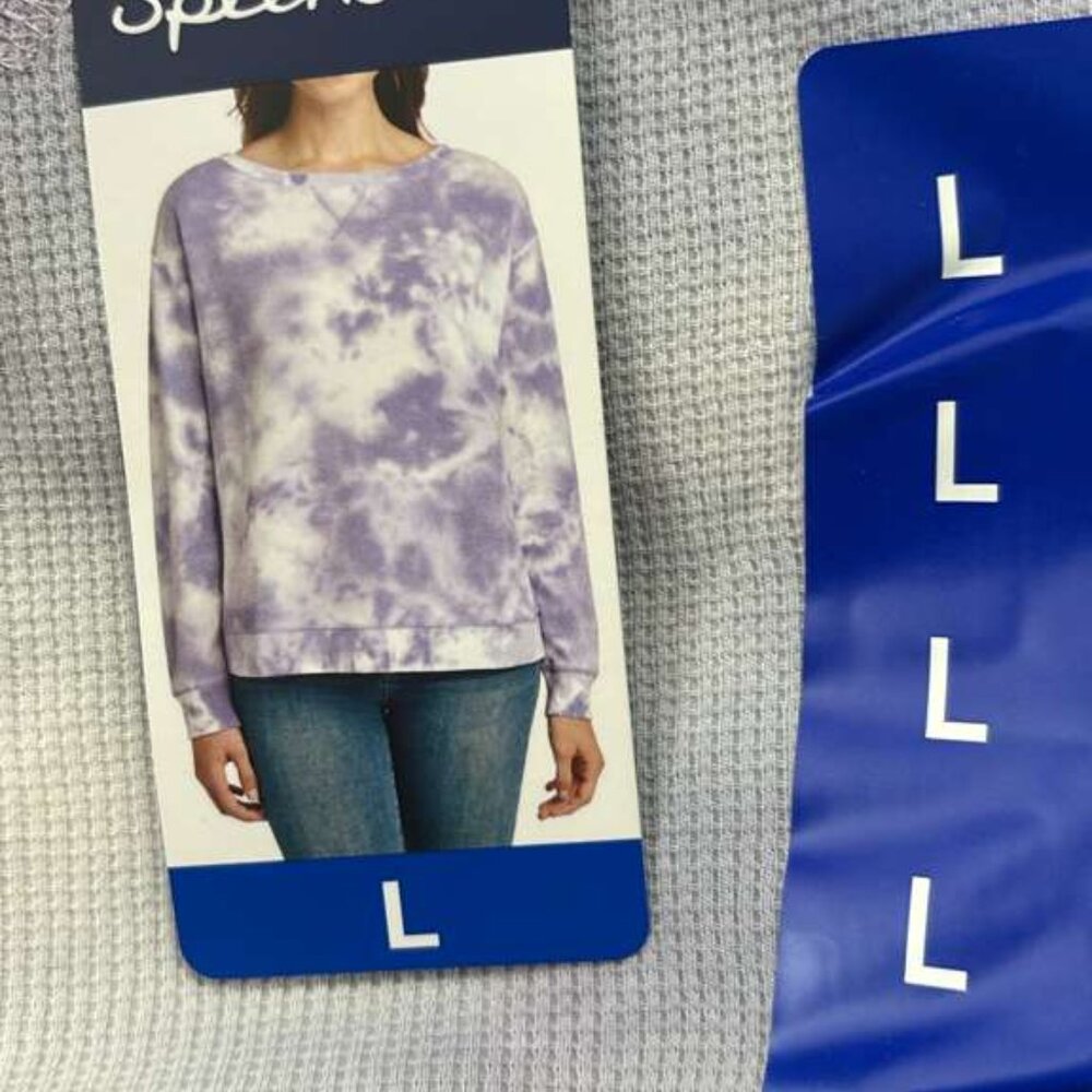 Splendid Women Thermal Tie Dye Top Long Sleeve - Picture 5 of 8
